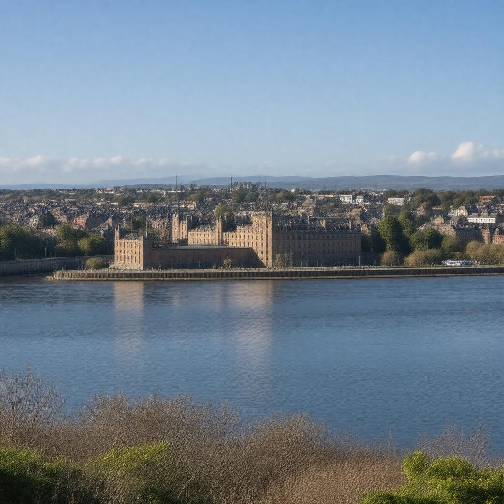 AI-created image of Dundee, Scotland