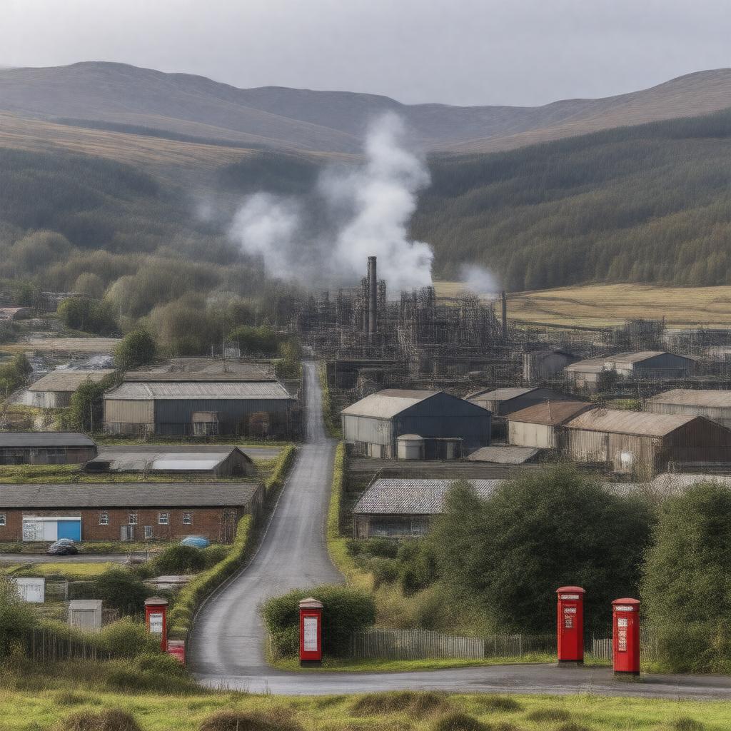 AI-created image of Dundyvan, Scotland