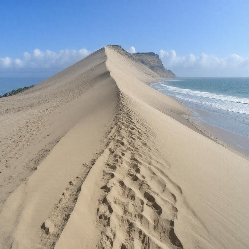 Click to view larger image AI-created image of Dune of Pilat