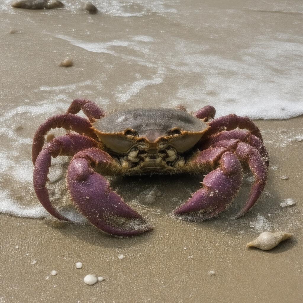 AI-created image of Dungeness crab