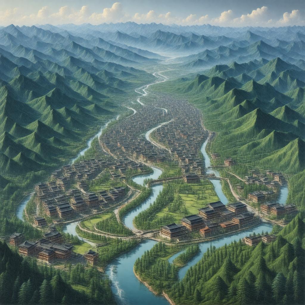 AI-created image of Dunhua