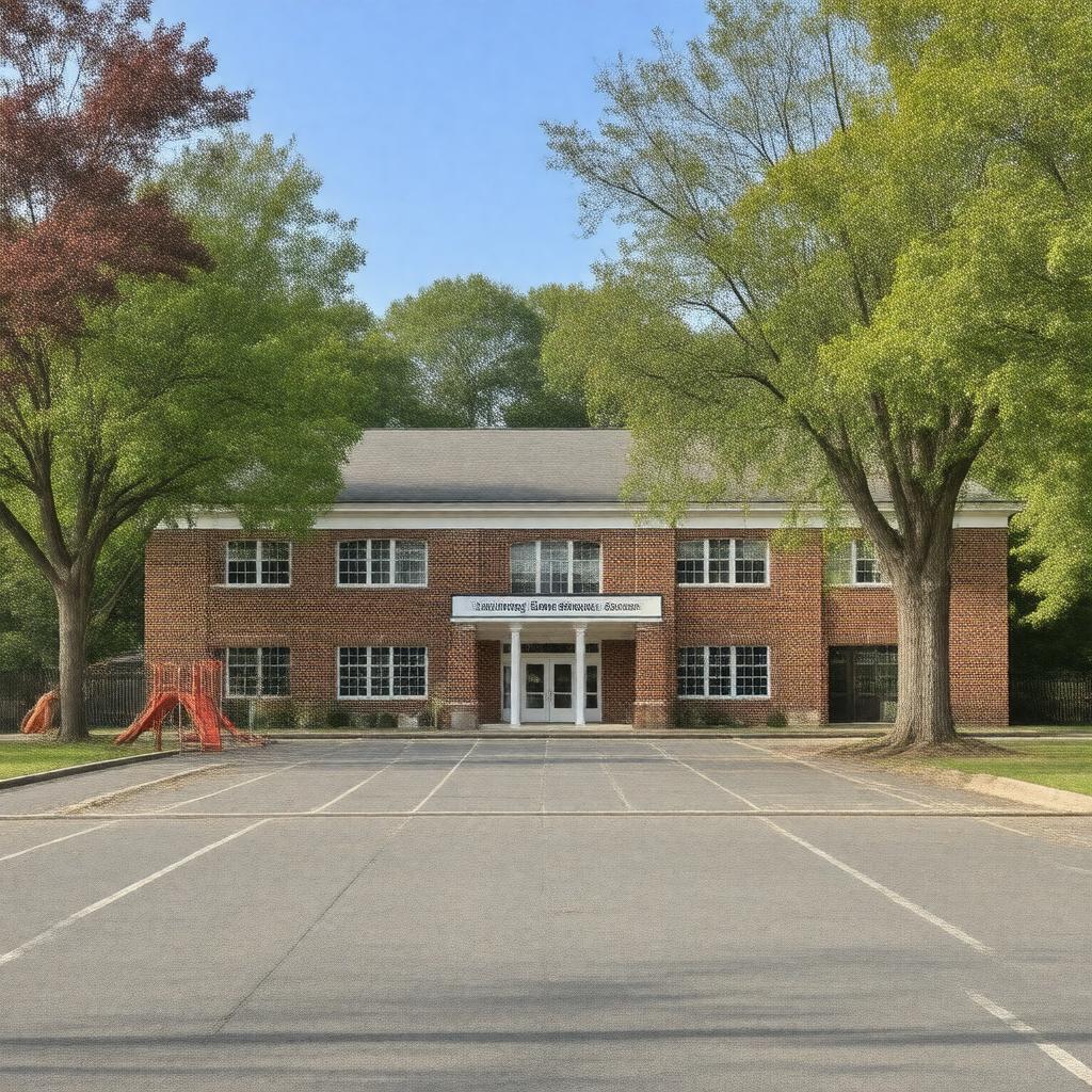 AI-created image of Dunning Elementary School