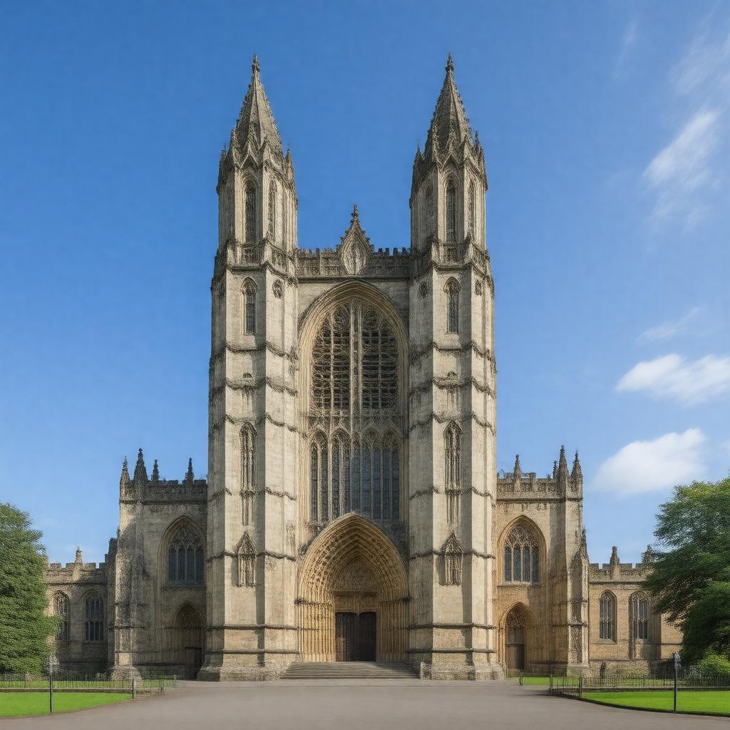 AI-created image of Durham Cathedral