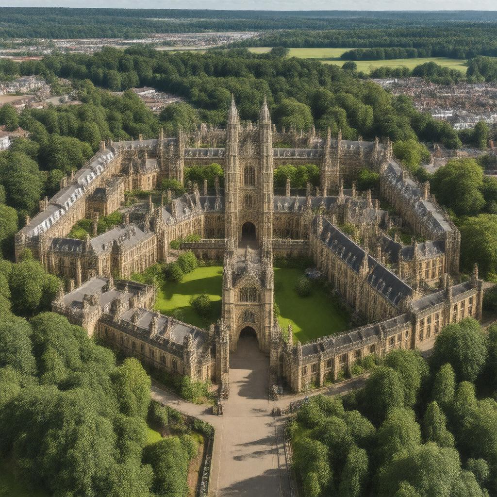 AI-created image of Durham University