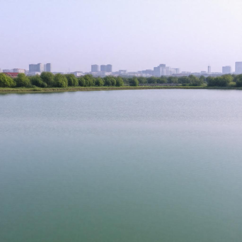 AI-created image of Dushu Lake