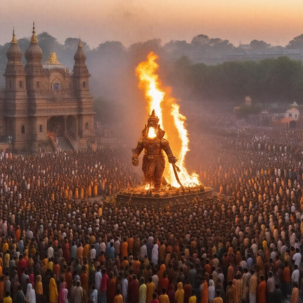 AI-created image of Dussehra (North India)