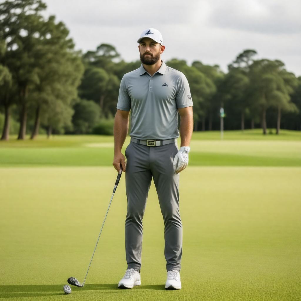 AI-created image of Dustin Johnson