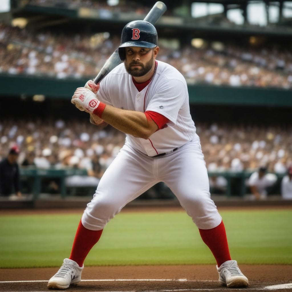 AI-created image of Dustin Pedroia