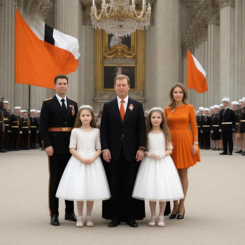 AI-created image of Dutch Royal Family