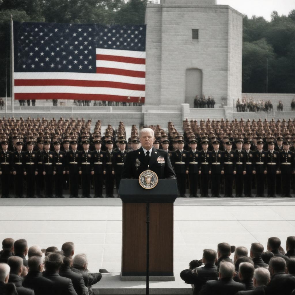 AI-created image of Duty, Honor, Country