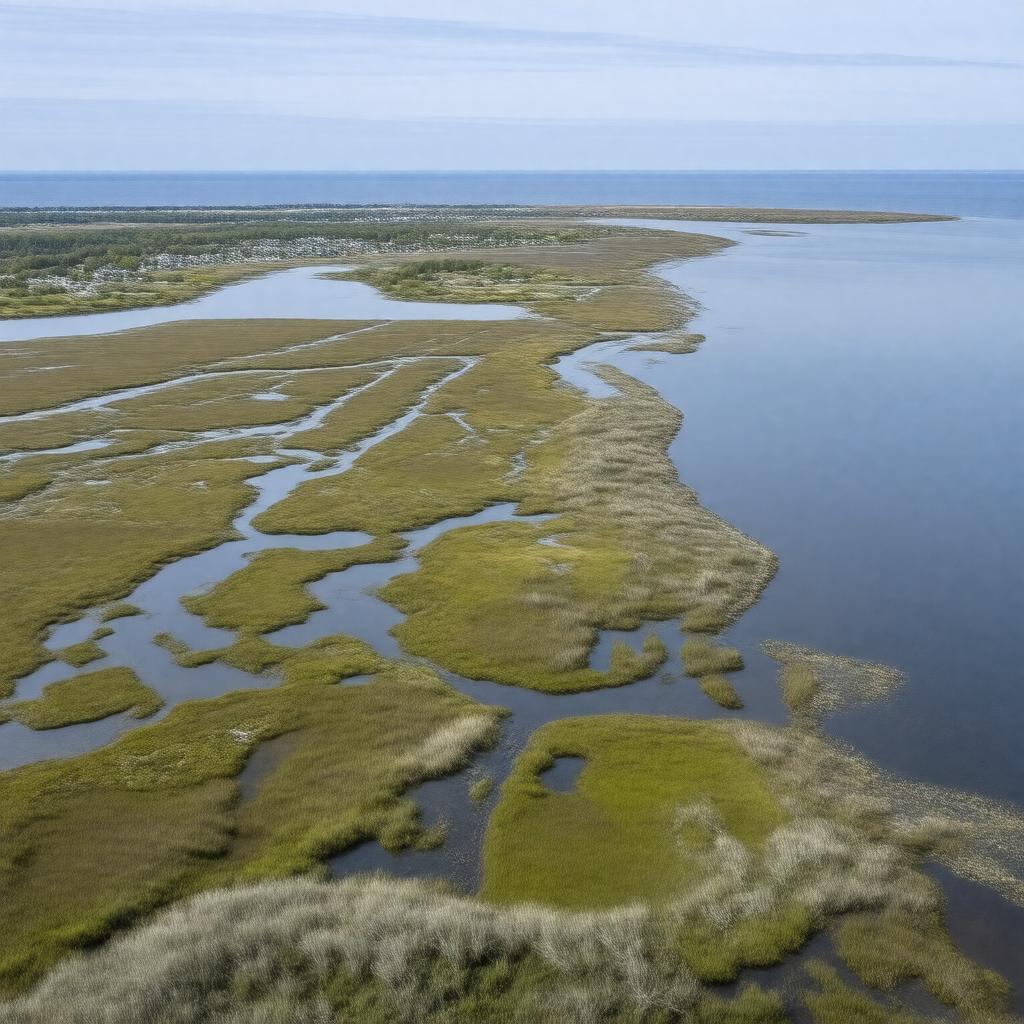 AI-created image of Duxbury Bay