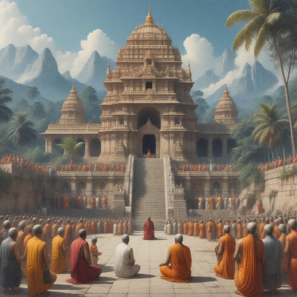 AI-created image of Dvaita