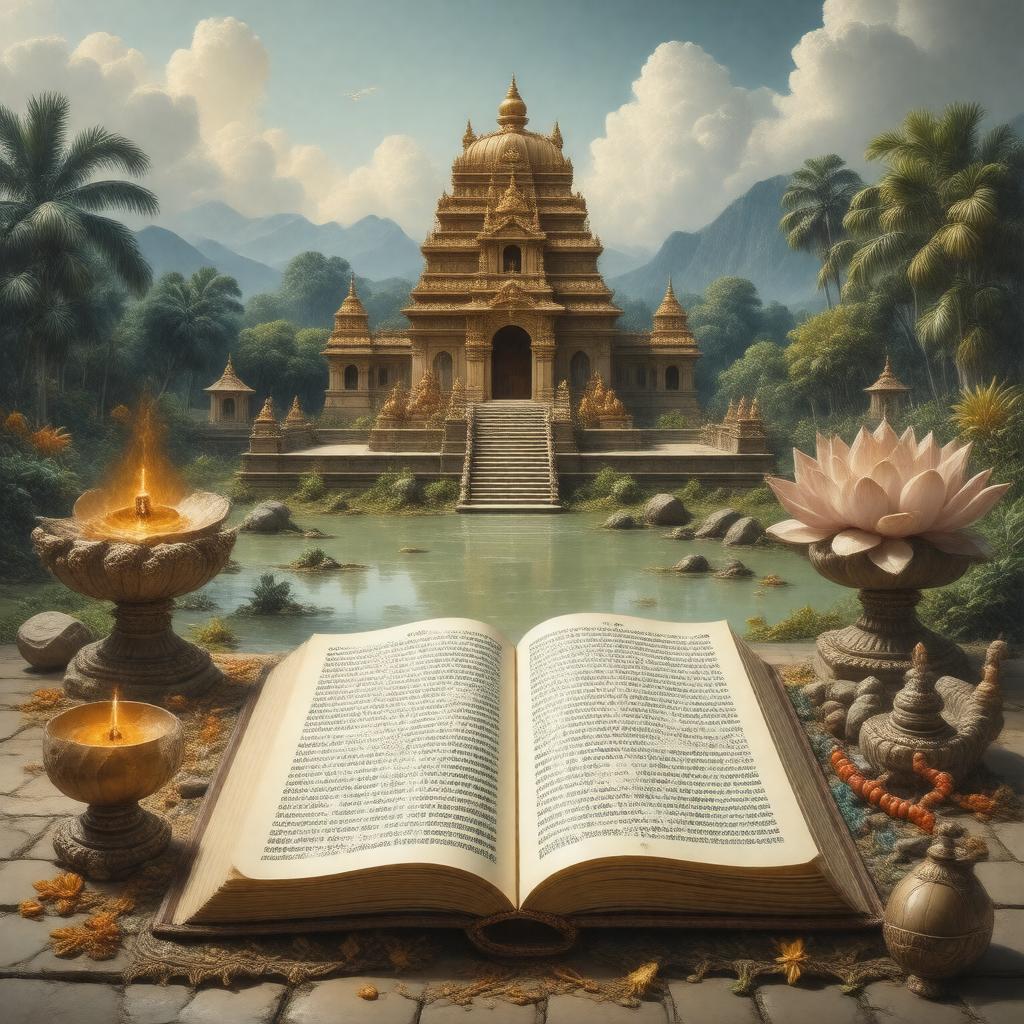 AI-created image of Dvaita Vedanta