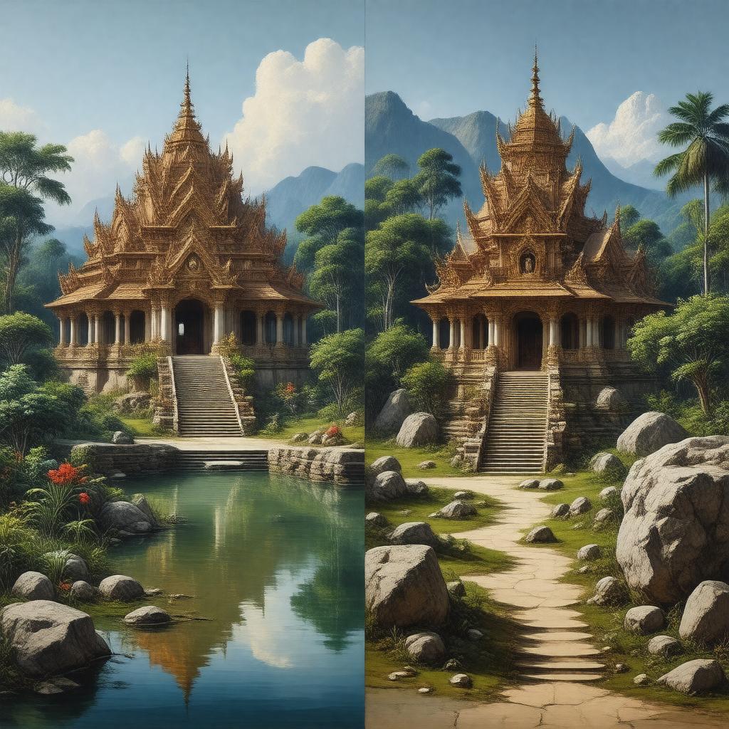 AI-created image of Dvaita (dualism)