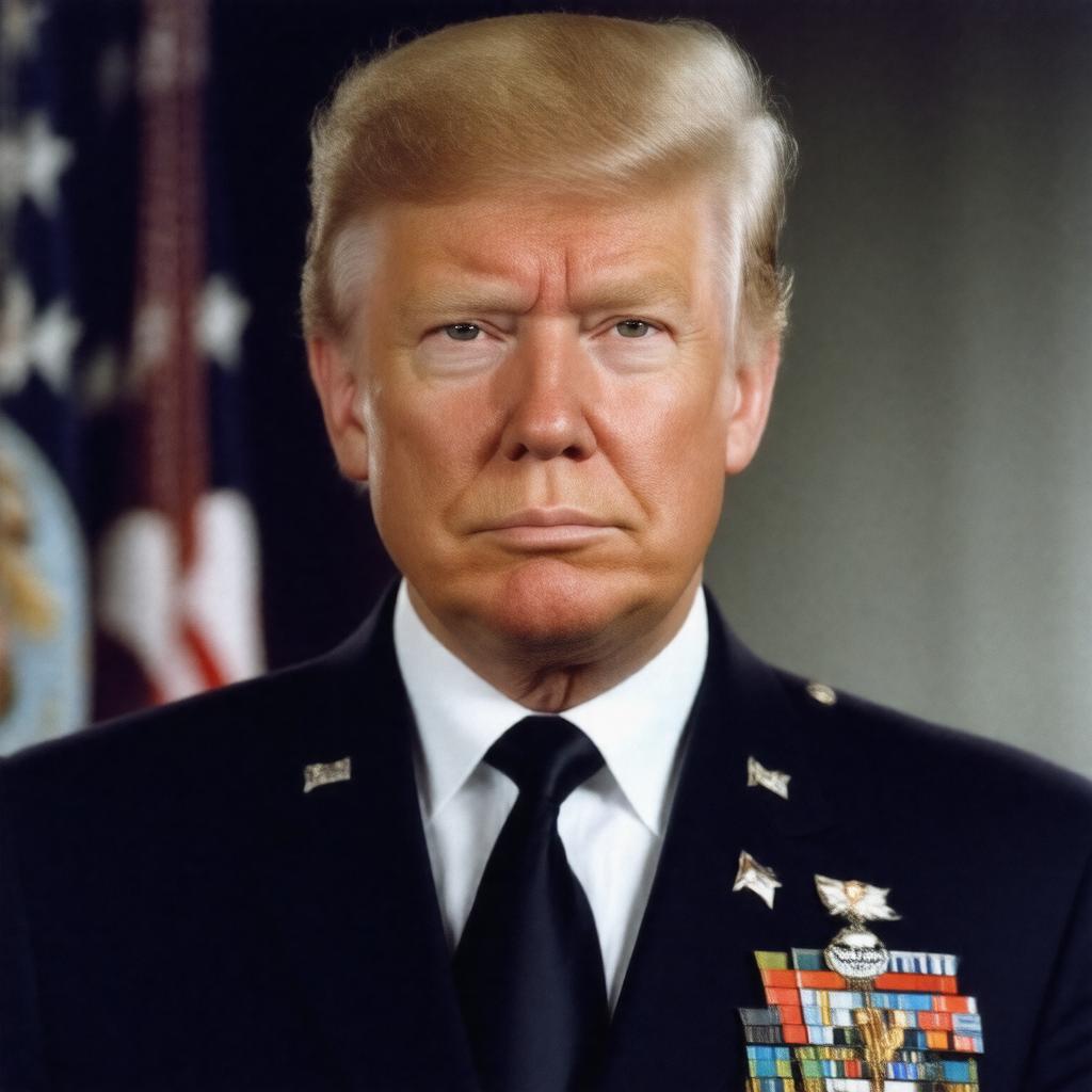 AI-created image of Dwight D. Eisenhower (system)