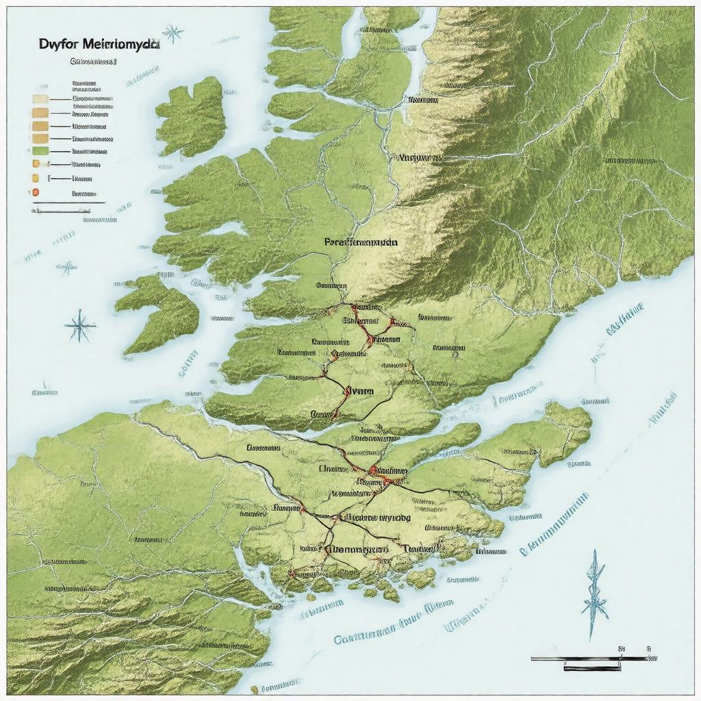 AI-created image of Dwyfor Meirionnydd