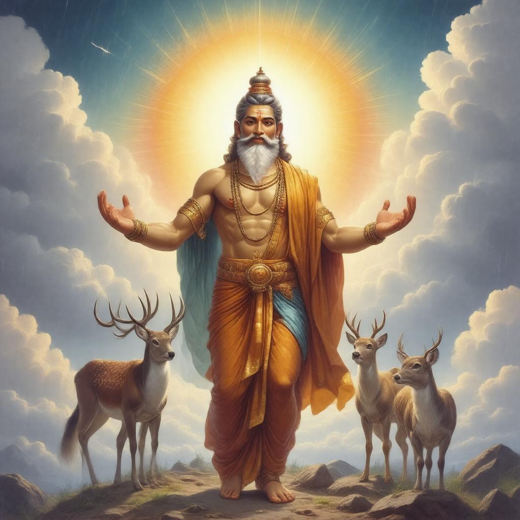 AI-created image of Dyaus