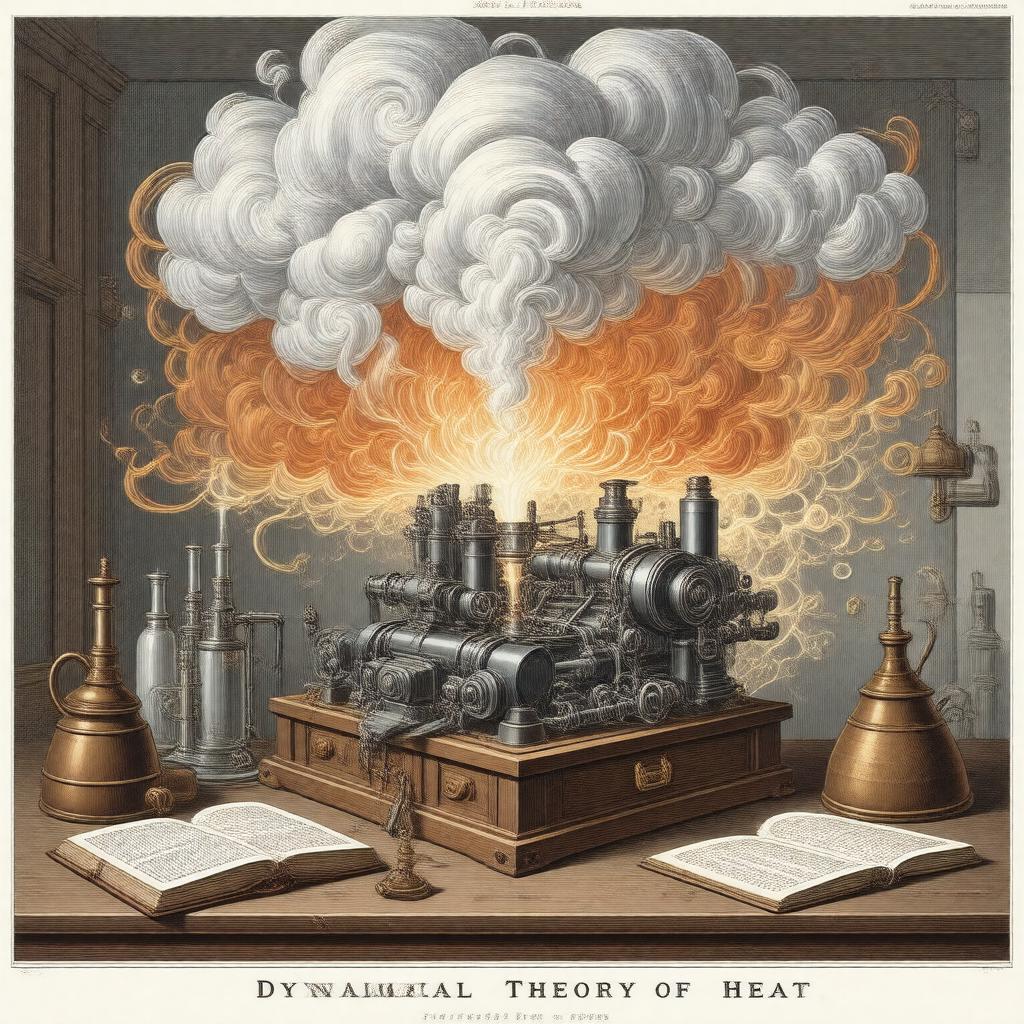 Click to view larger image AI-created image of Dynamical Theory of Heat