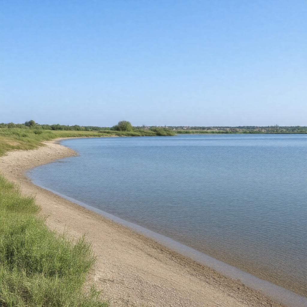 AI-created image of Dzharylhach Bay