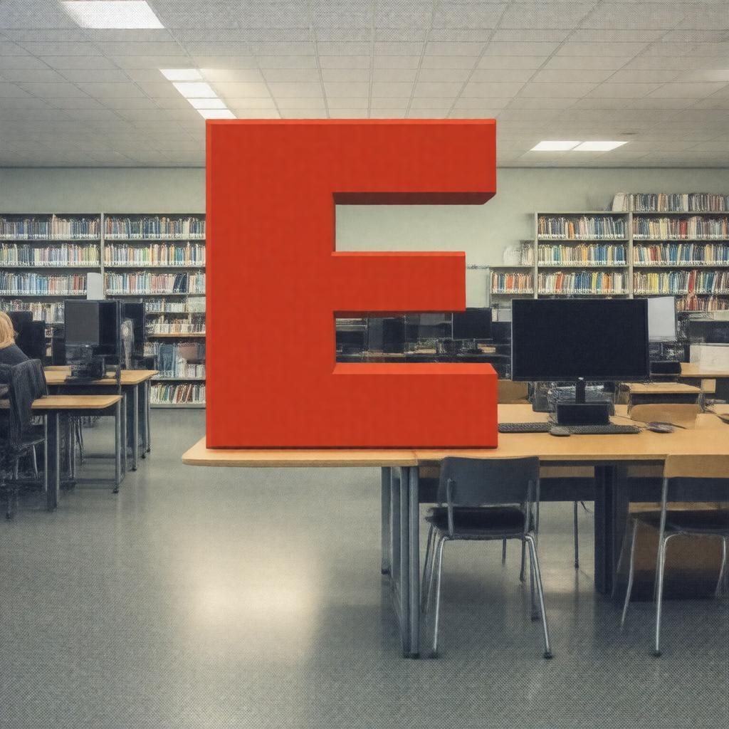 AI-created image of E-rate program