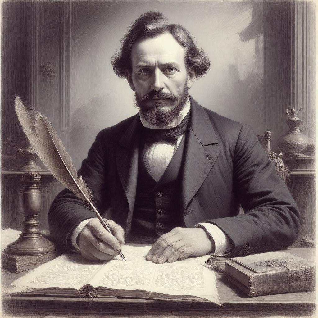 AI-created image of E.T.A. Hoffmann