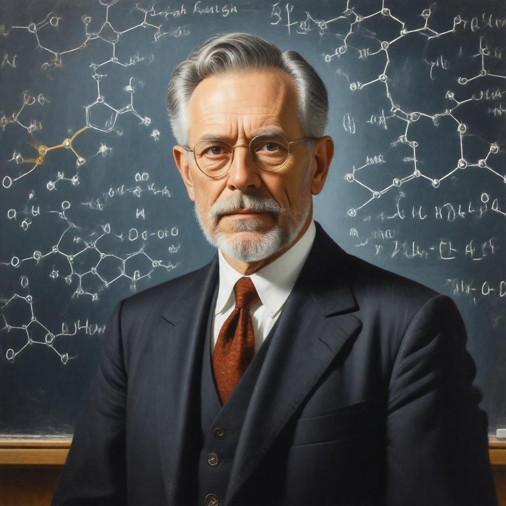 AI-created image of E. Bright Wilson