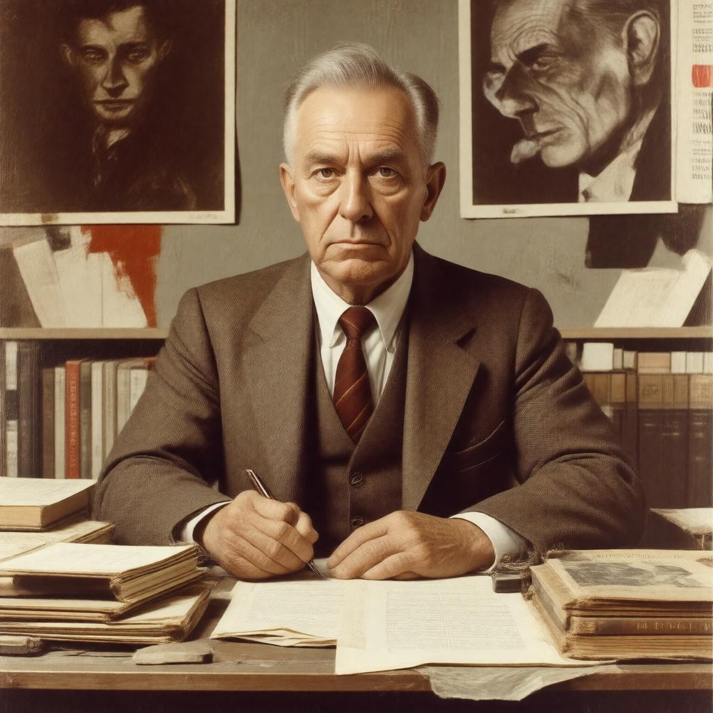 AI-created image of E. Hoffmann Price