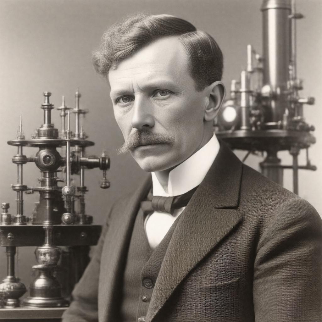 AI-created image of E. O. Lawrence