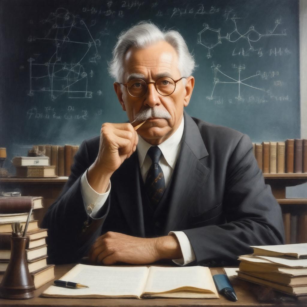 AI-created image of E. U. Condon