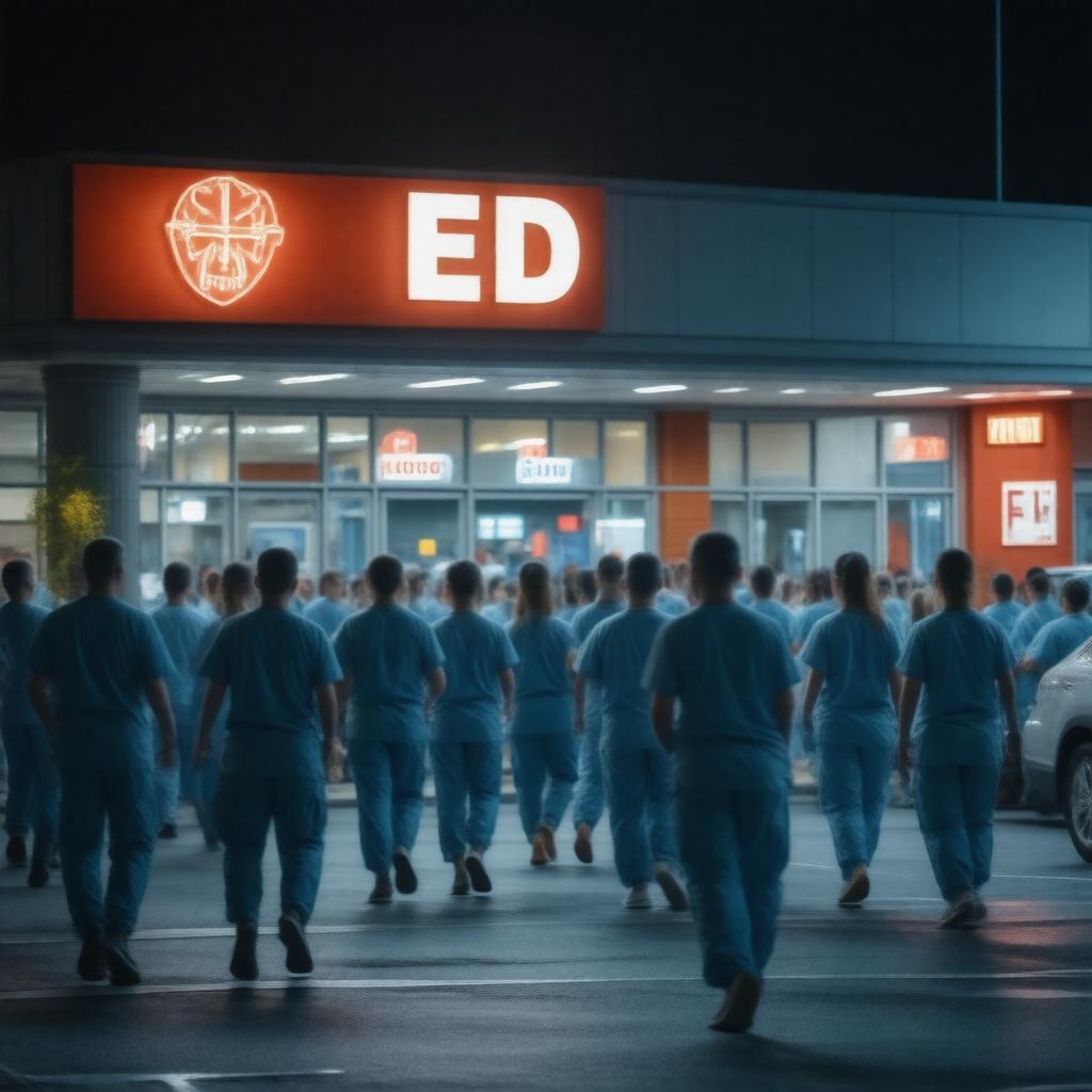 Click to view larger image AI-created image of ED