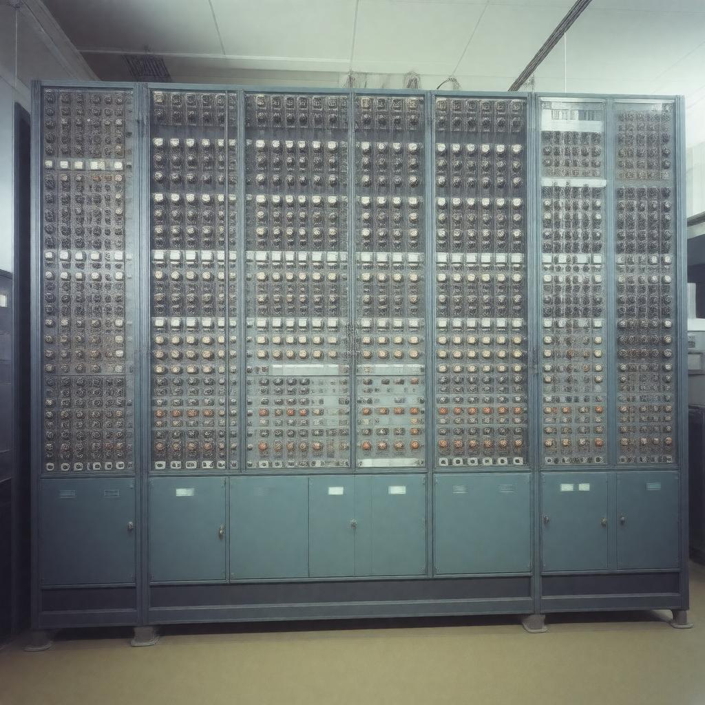 AI-created image of ENIAC
