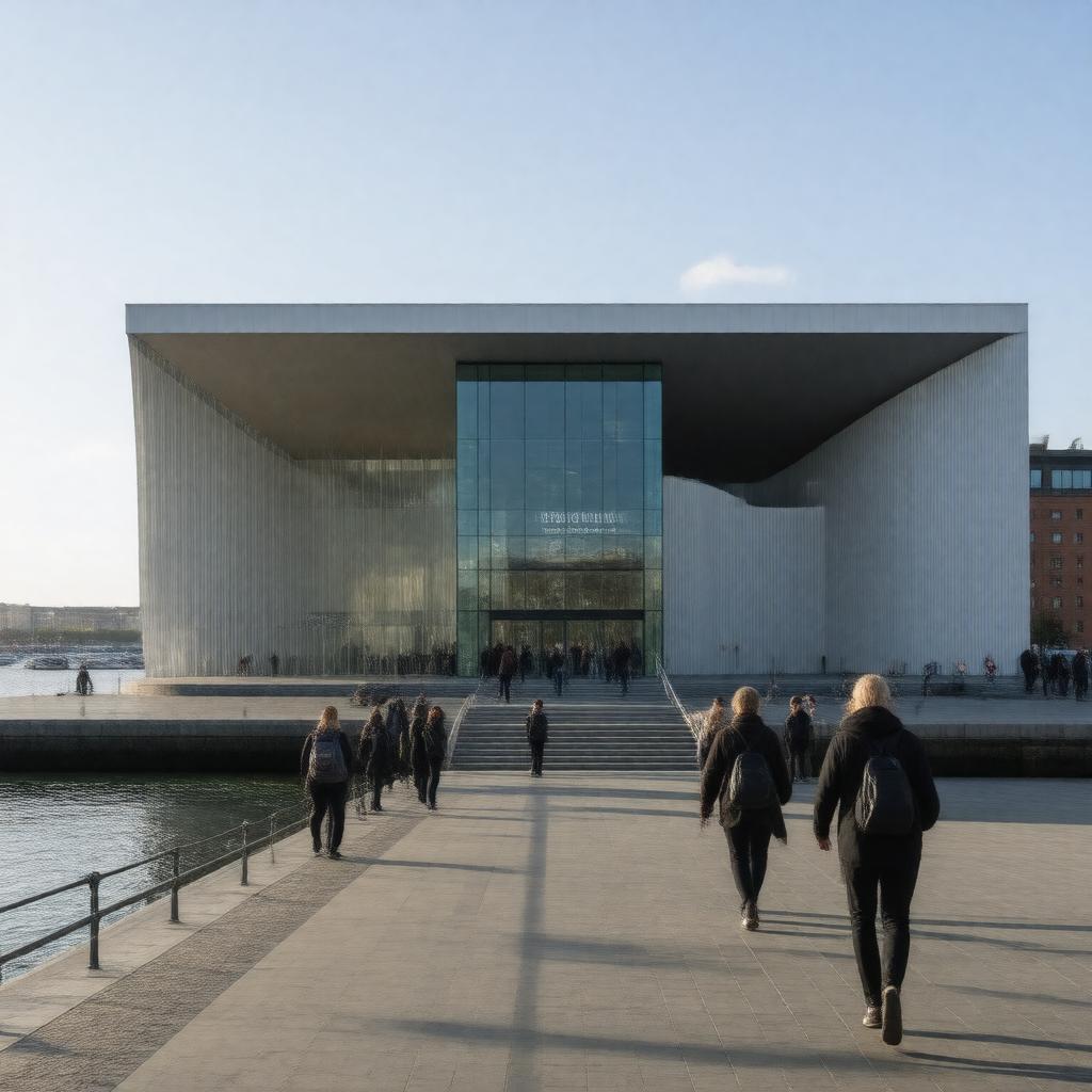 AI-created image of EPIC The Irish Emigration Museum