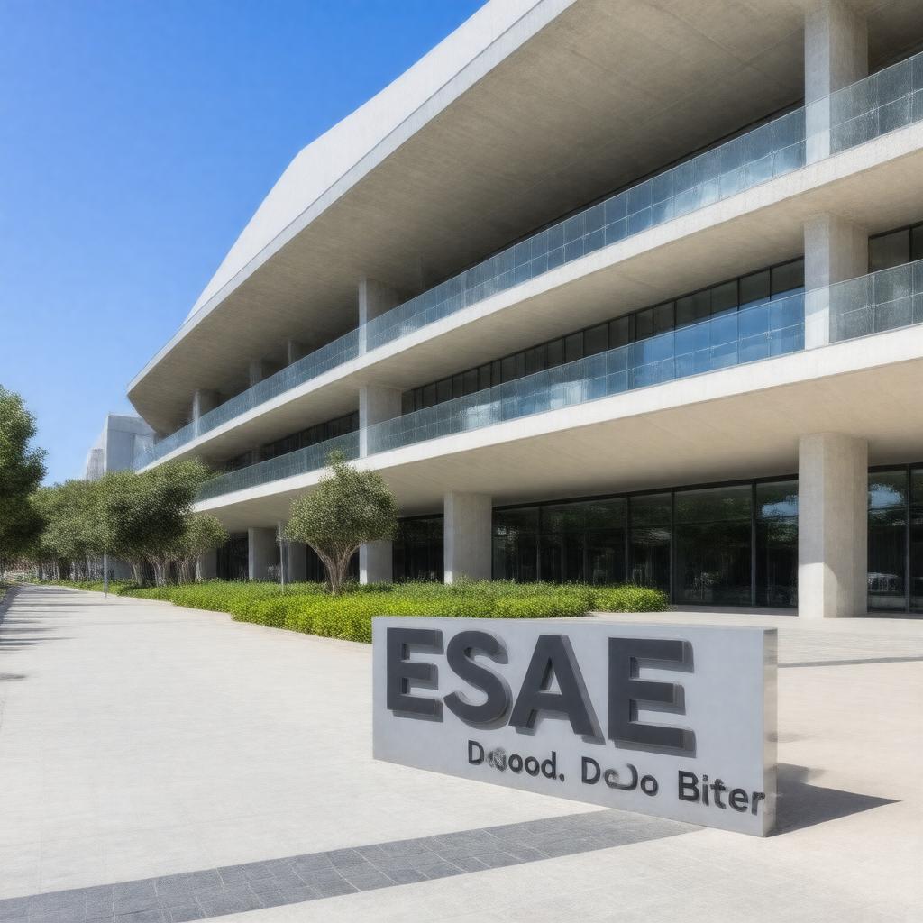 Click to view larger image AI-created image of ESADE Business School