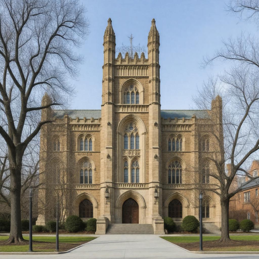 AI-created image of Eads Hall