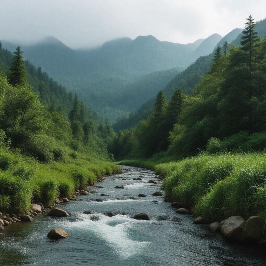 AI-created image of Eagle Creek