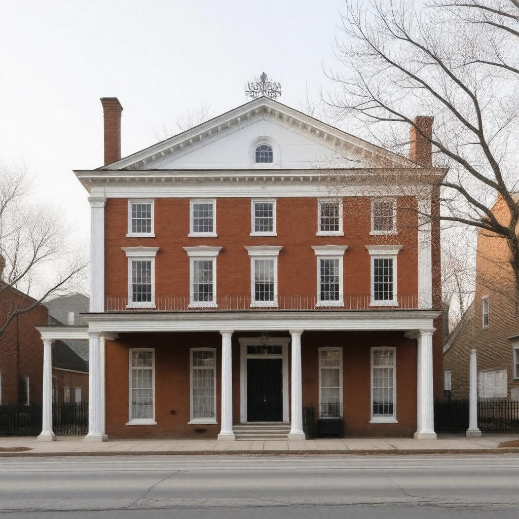 AI-created image of Eagle Hotel