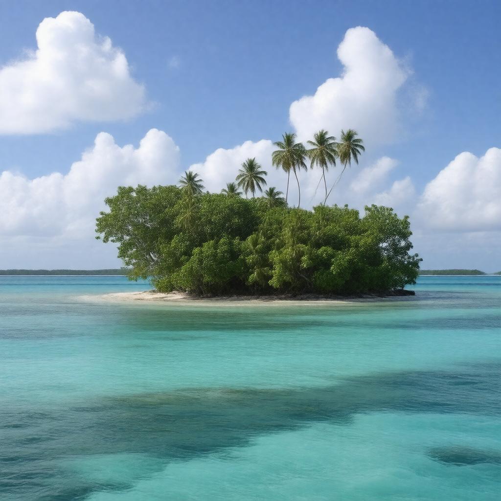 AI-created image of Eagle Islands