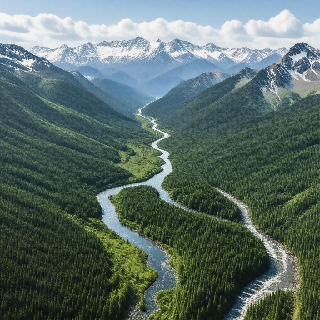 AI-created image of Eagle River