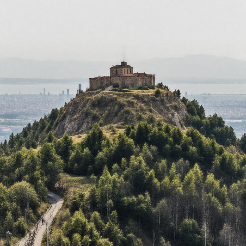 AI-created image of Eagle's Nest Hill