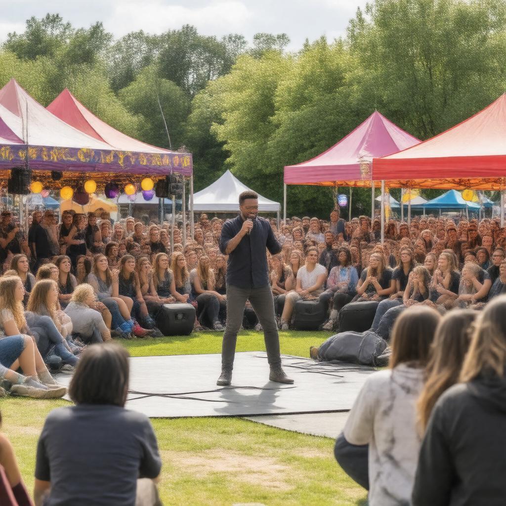 AI-created image of Ealing Comedy Festival