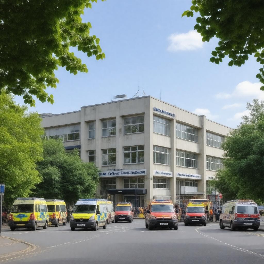 AI-created image of Ealing Hospital