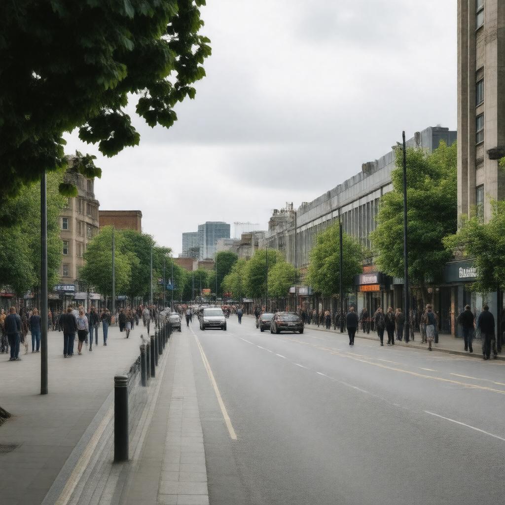 AI-created image of Ealing, Middlesex, England