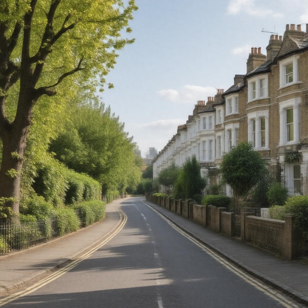 Click to view larger image AI-created image of Ealing Road Terrace