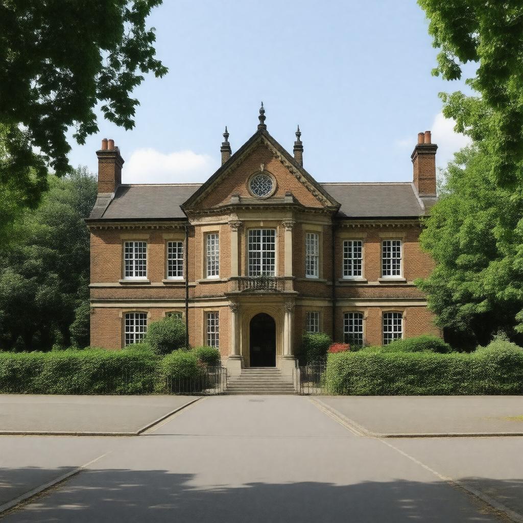 AI-created image of Ealing School
