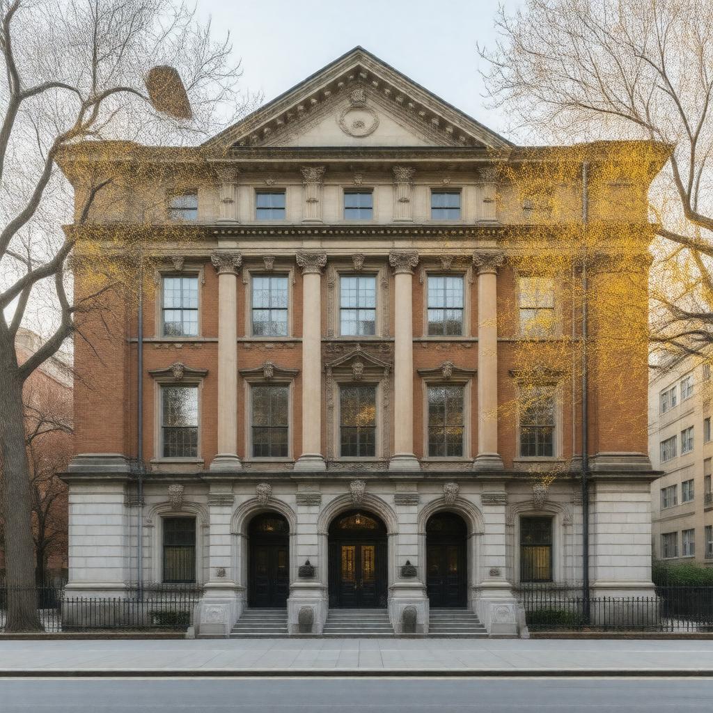 Click to view larger image AI-created image of Earl Hall