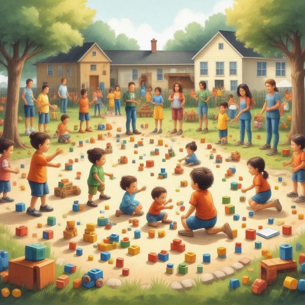 Click to view larger image AI-created image of Early Years Initiative