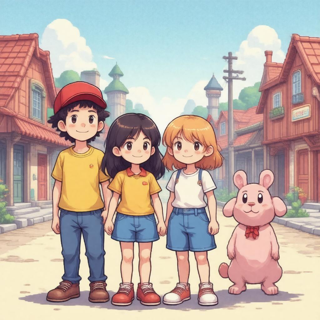 AI-created image of EarthBound