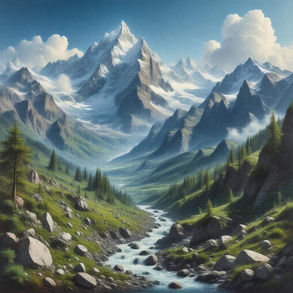 AI-created image of Earth Sciences