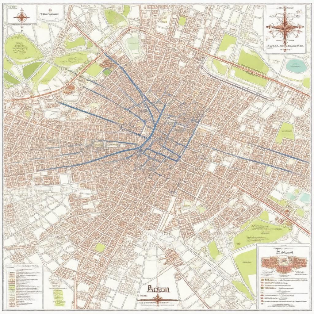 AI-created image of East Acton