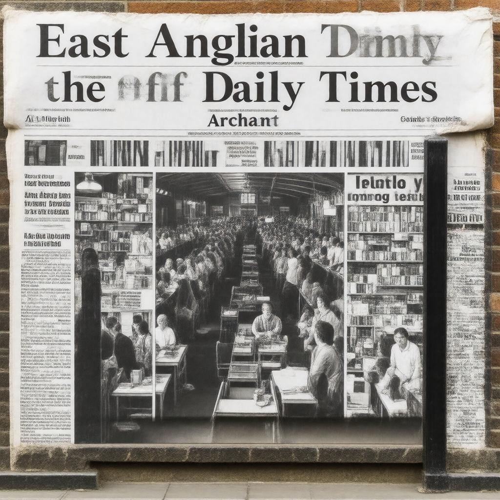 AI-created image of East Anglian Daily Times